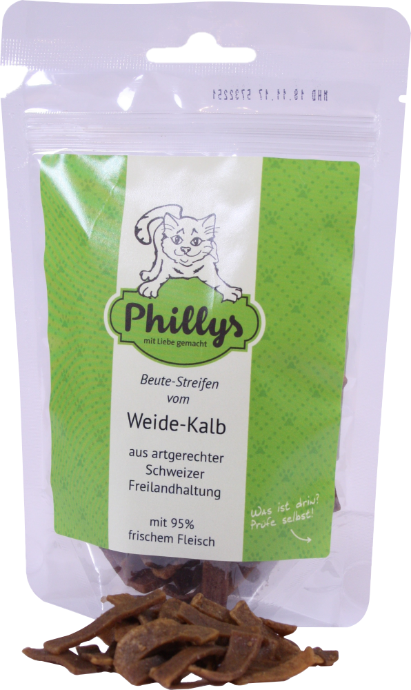 Katzensnacks Weide-Kalb