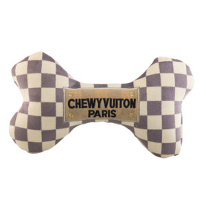 Chewy Vuiton Os - Jouet pour chien en peluche