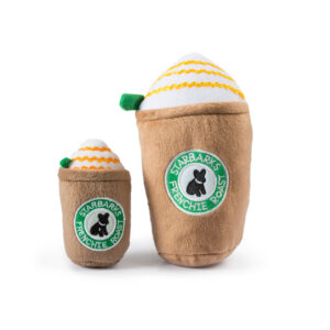 Starbarks Frenchie Roast - Jouet pour chien en peluche