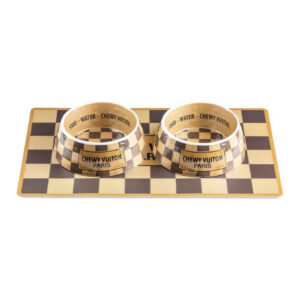 Set gamelle Chewy Vuiton
